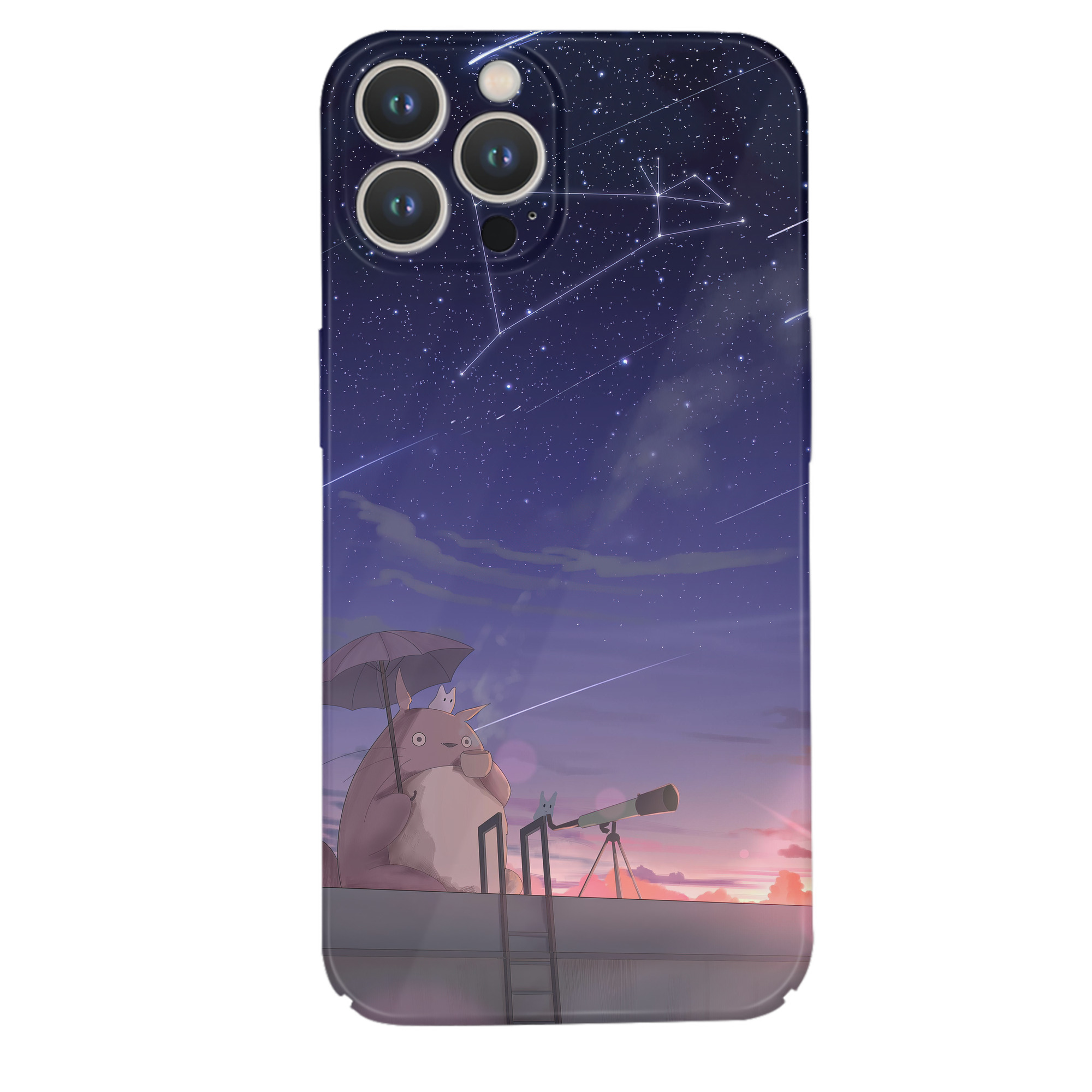 （画像用） となりのトトロ 草壁メイ 草壁サツキ My Neighbor Totoro Satsuki Kusakabe Mei Kusakabe 【iPhone 14シリーズ対応】ハードケース